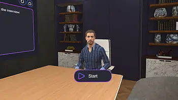 Thumbnail - Job interview preparation VR Training