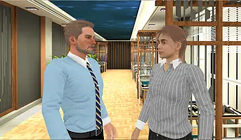 Thumbnail - Business networking VR Training