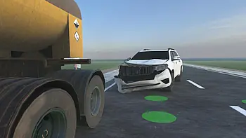 Thumbnail - Road Accident with Dangerous Goods VR Training
