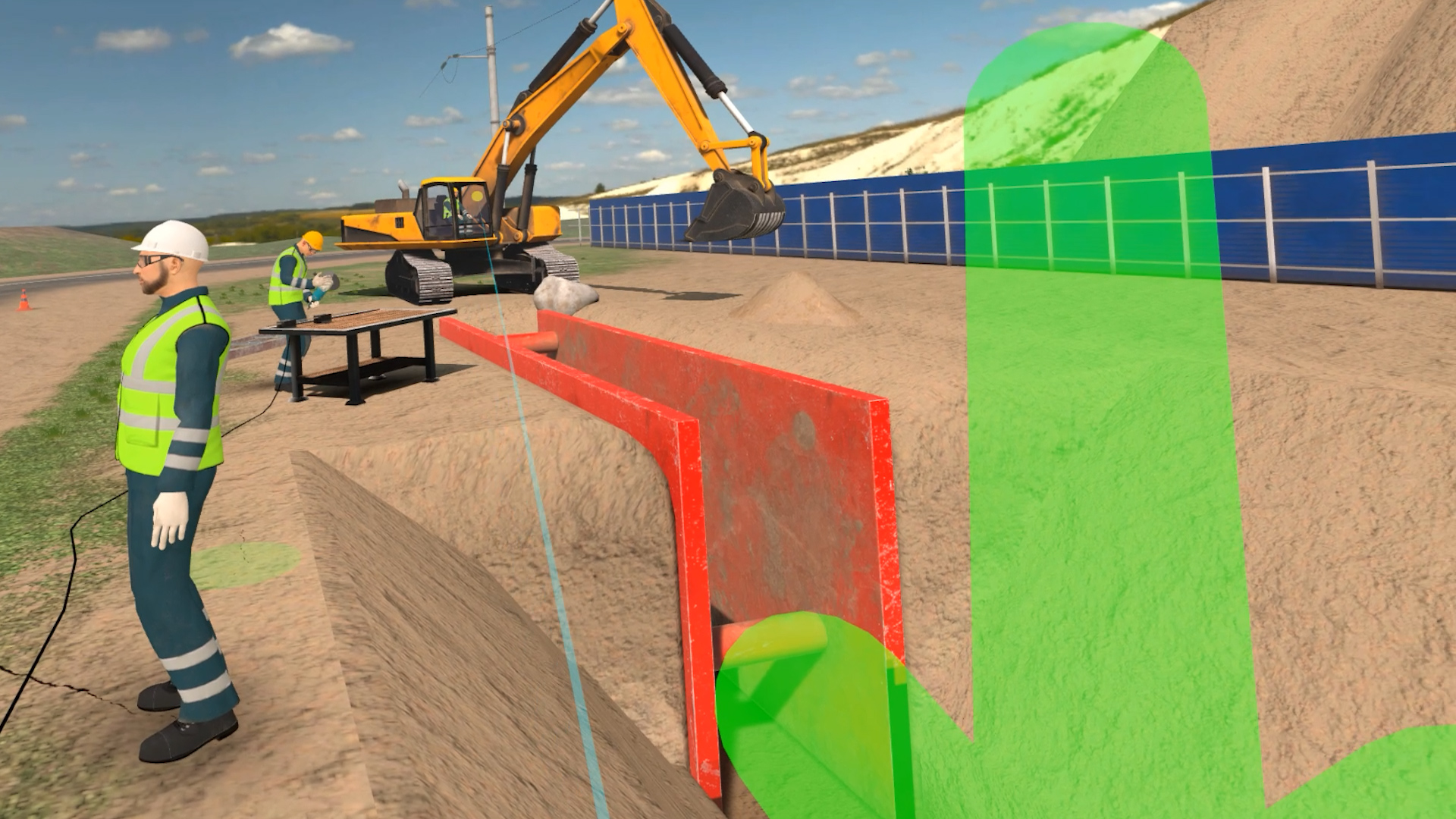 Trenching and Excavation Safety VR Training - Preview