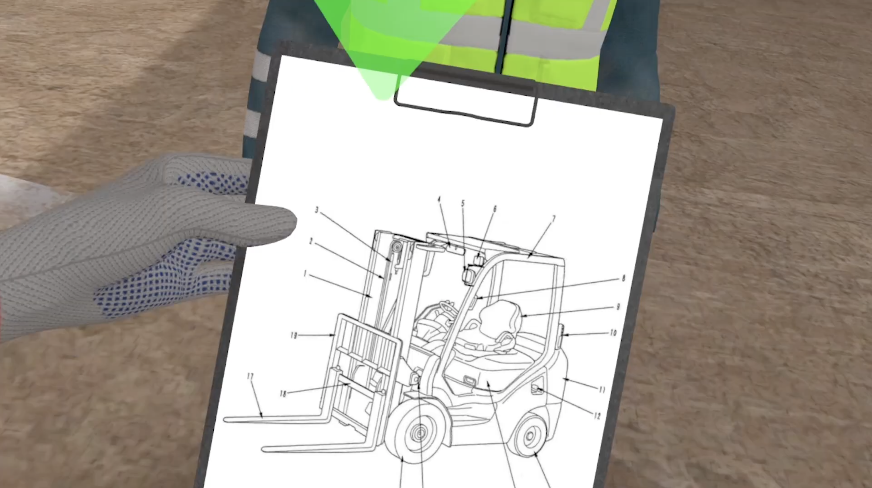 Forklift pre-operational inspection - Preview 1