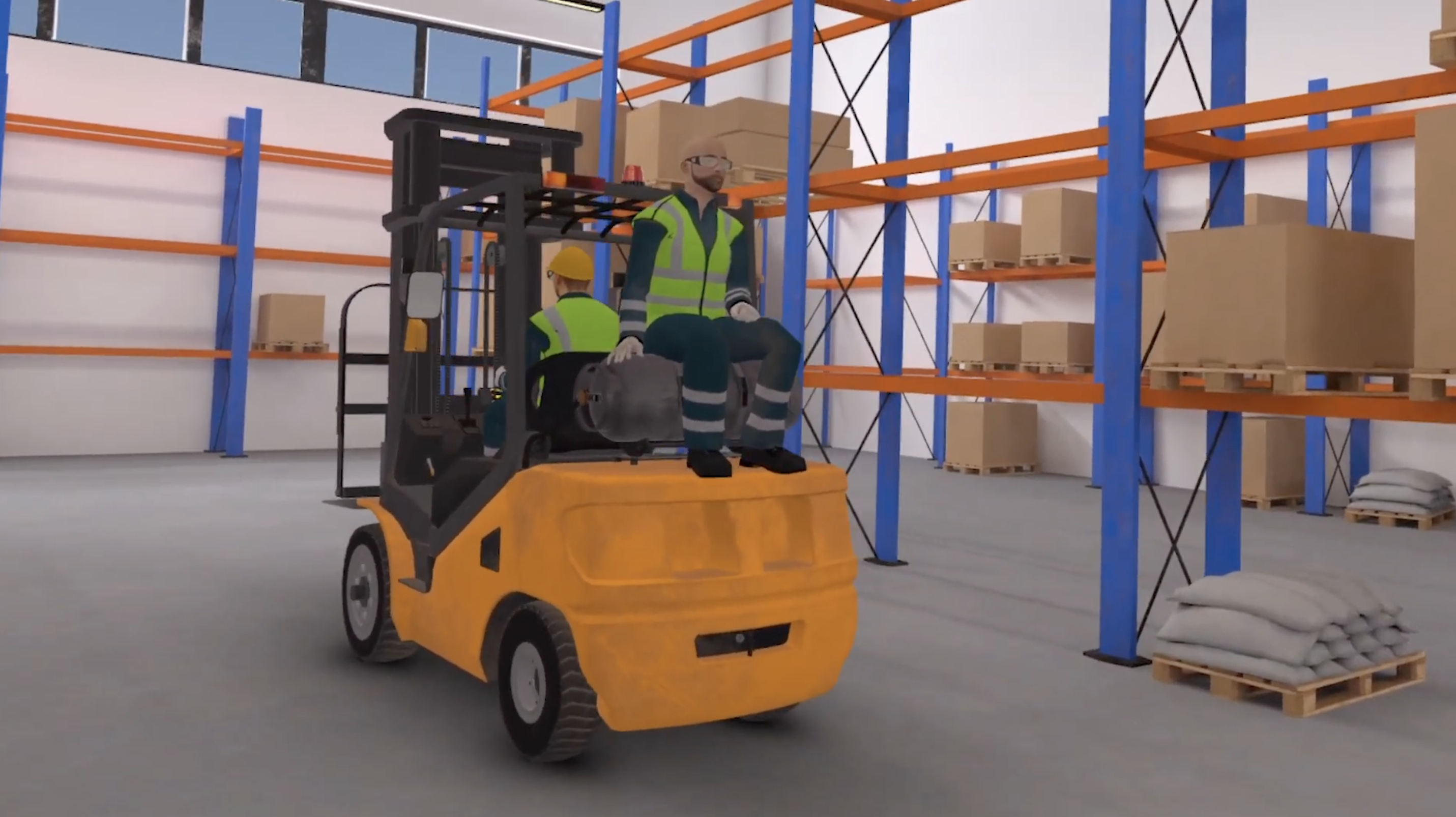 Forklift Hazard Recognition VR Training - Preview