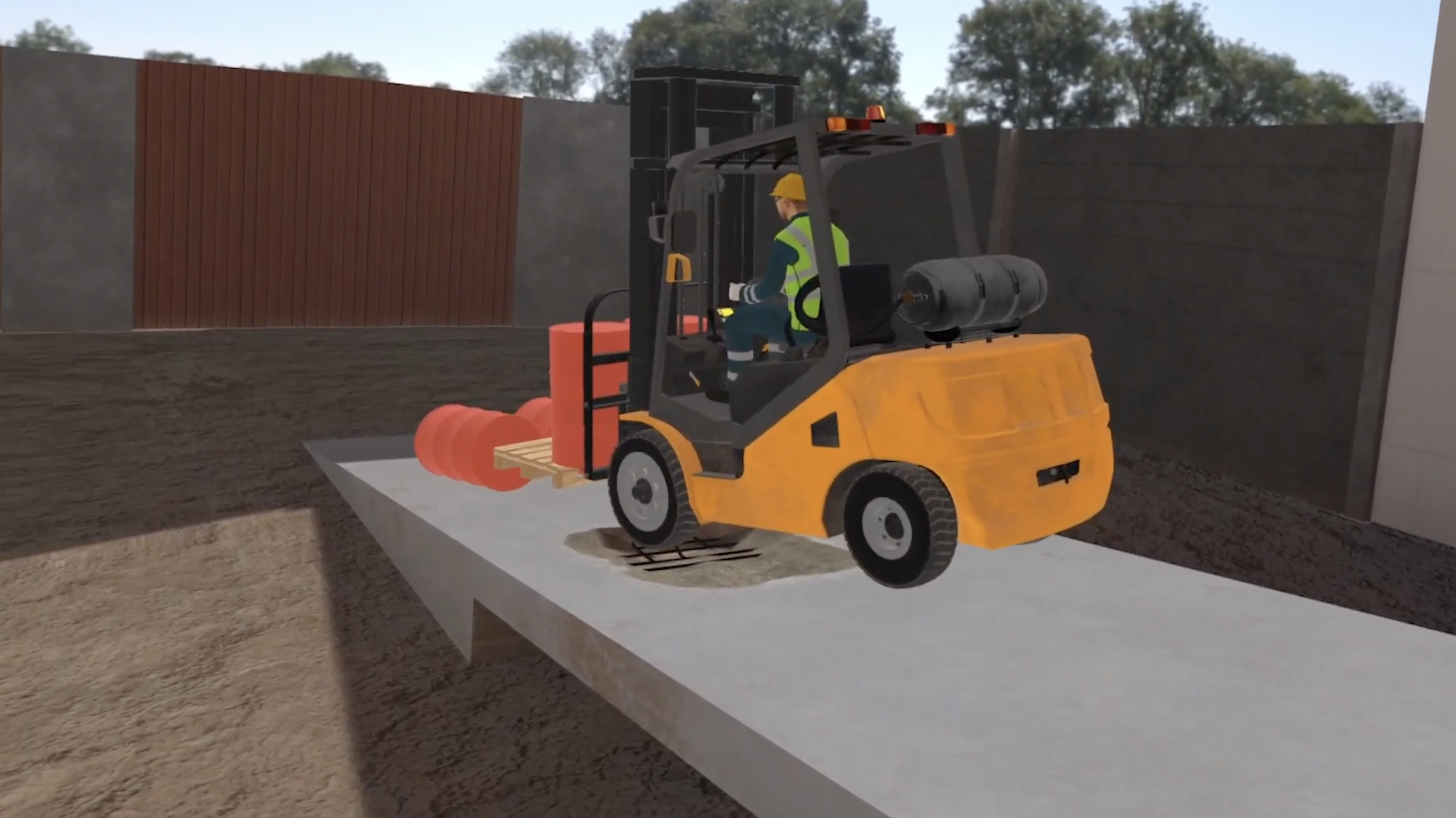 Forklift Hazard Recognition VR Training - Preview 3