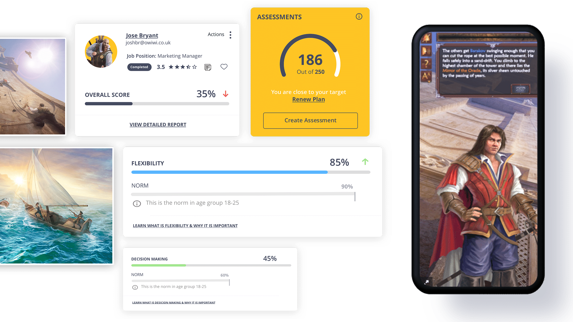 Gamified recruitment platform - Preview 1