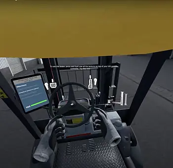 Thumbnail - Forklift Fundamentals VR Training