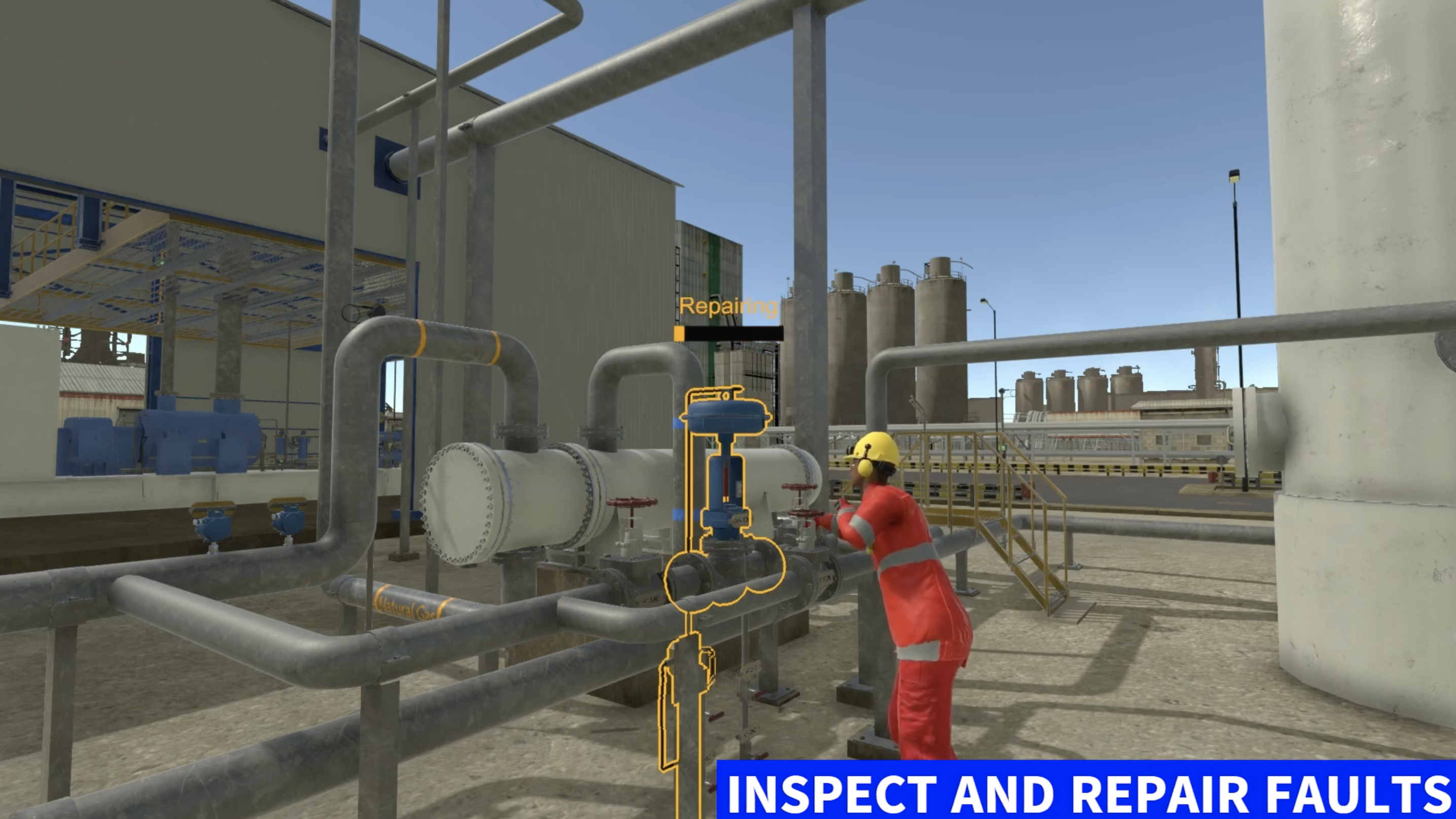 Centrifugal Compressor 3D Simulation Virtual Training | Program-Ace